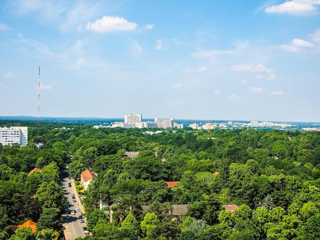 HDR Veduta aerea di Berlino