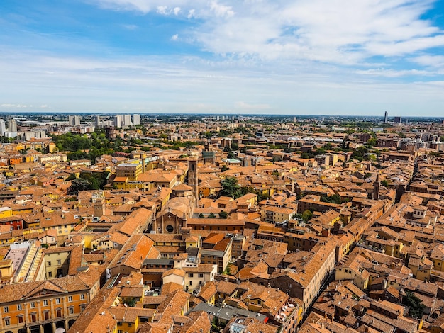 HDR Veduta aerea di Bologna