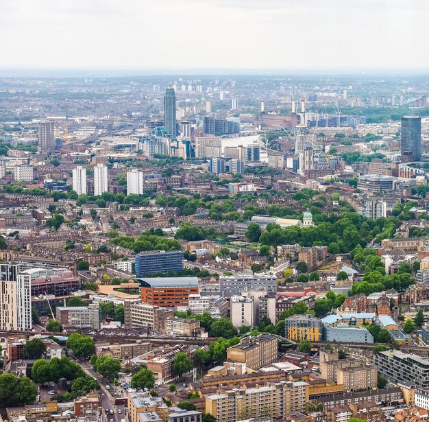 HDR Veduta aerea di Londra