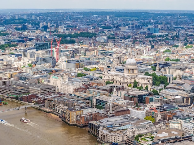 HDR Veduta aerea di Londra