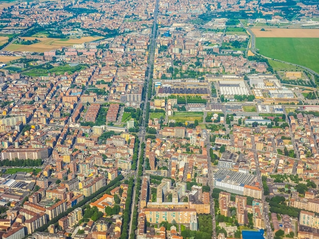 HDR Veduta aerea di Torino