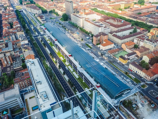 HDR Veduta aerea di Torino