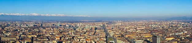 HDR Veduta aerea di Torino