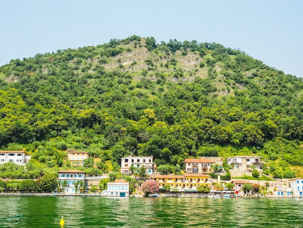 HDR Veduta del Lago d'Iseo