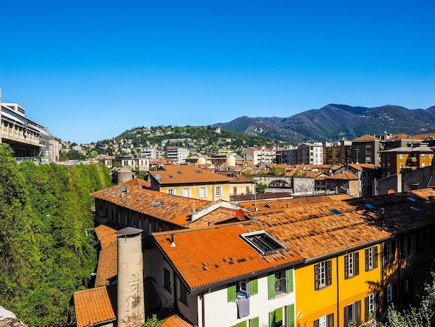 HDR Veduta della città di Como