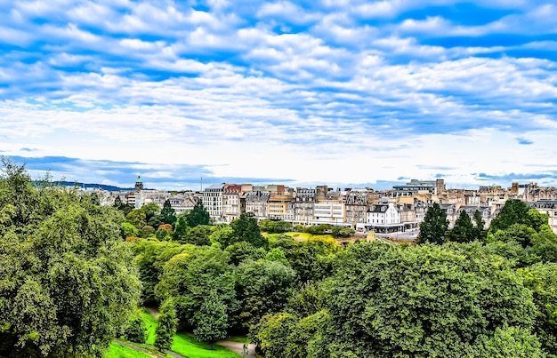 HDR Vista di Edimburgo