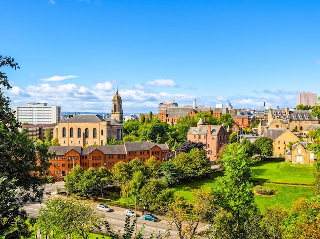 HDR Vista di Glasgow