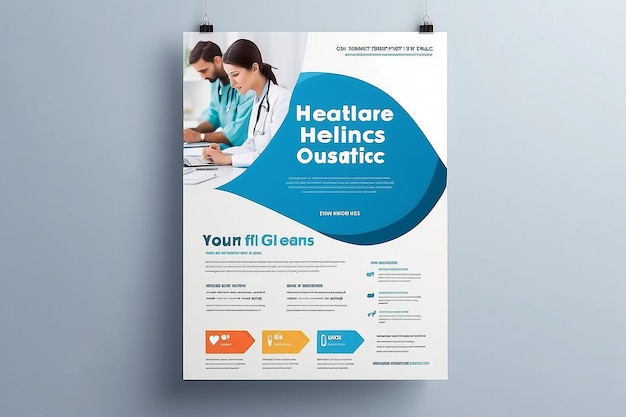 healthcare poster template
