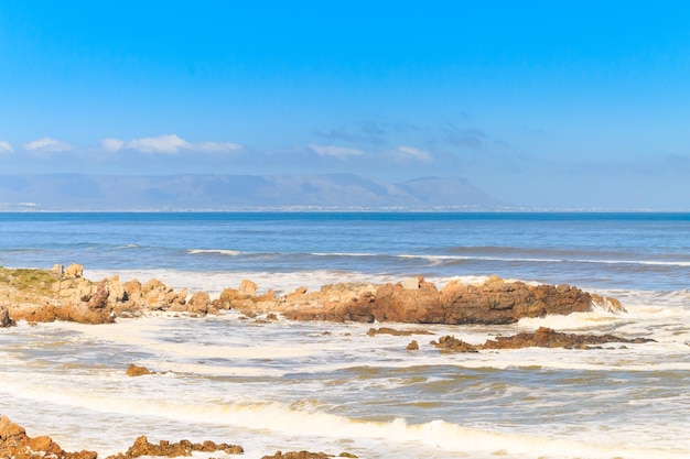 Hermanus Beach vista Sud Africa