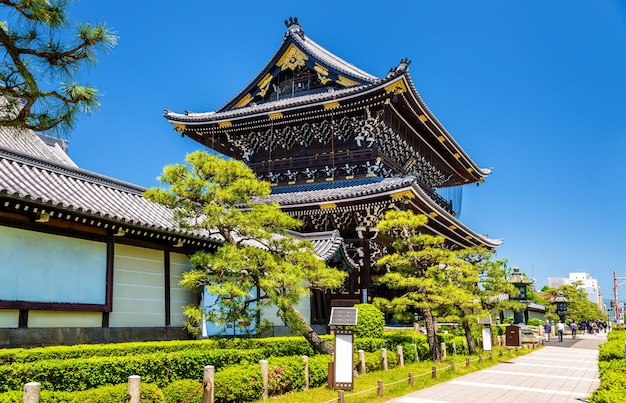 Higashi Hongan-ji, un tempio buddista a Kyoto, in Giappone