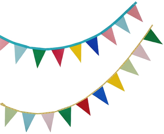 high resolution birthday holidays flags isolated on a whitexa