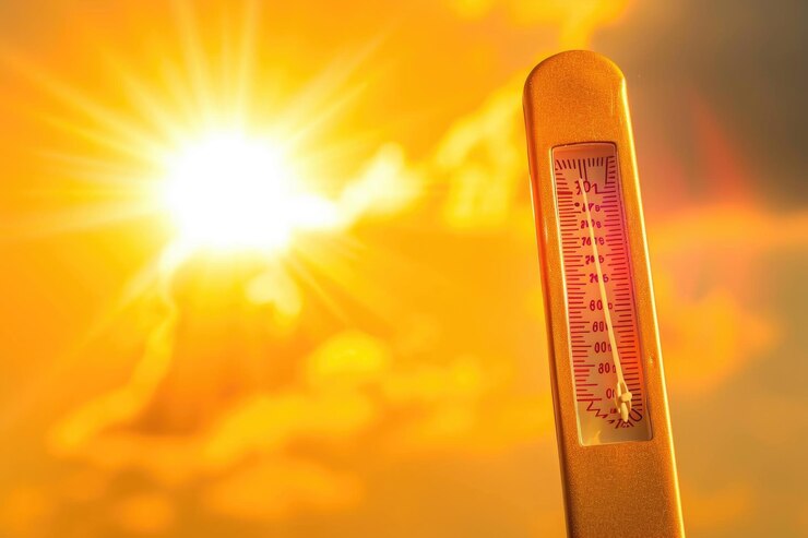 High temperature and global warming in summer