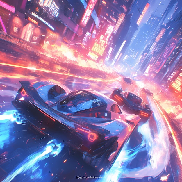 HighSpeed Cyberpunk Racing Thrills