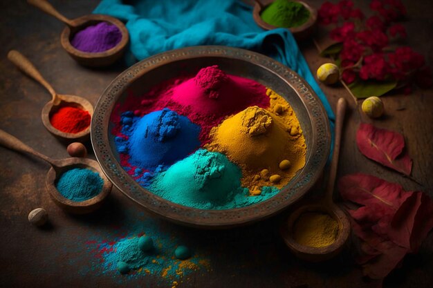 Holi è la festa dei colori in India