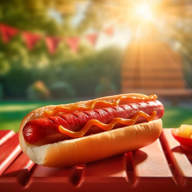 Hot dog delizioso