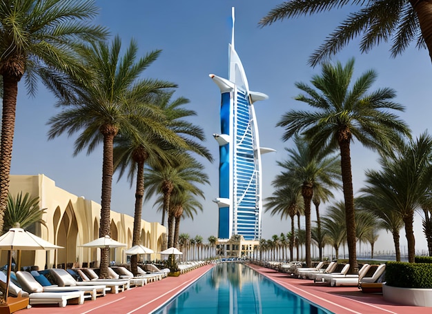 Hotel Burj Al Arab di Dubai