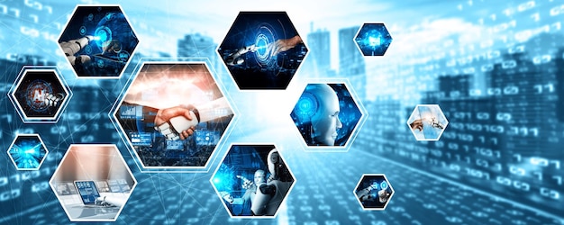 human interact with ai artificial intelligence virtual assistant nlp robot