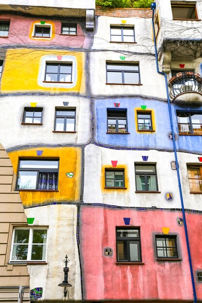 Hundertwasserhaus a Vienna Austria