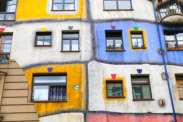 Hundertwasserhaus a Vienna Austria