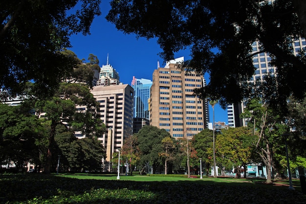 Hyde Park nel centro di Sydney