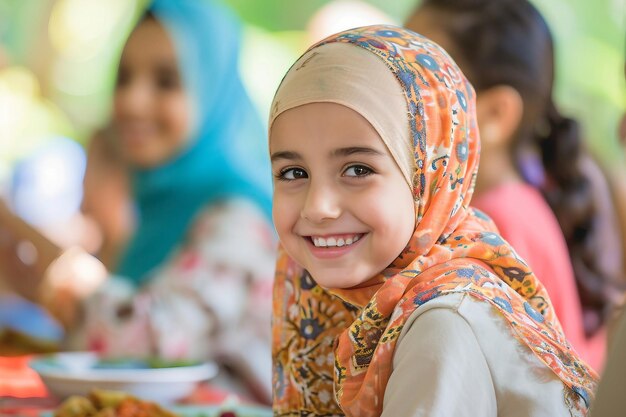 I bambini abbracciano le tradizioni del Ramadan