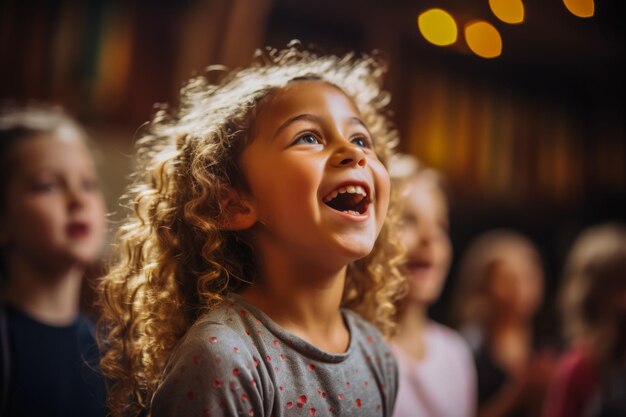 I bambini che partecipano ad un laboratorio teatrale acquisiscono sicurezza e capacità creative