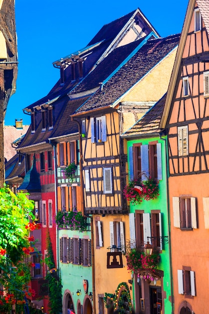 I borghi più belli della Francia, la colorata Riqewihr in Alsazia