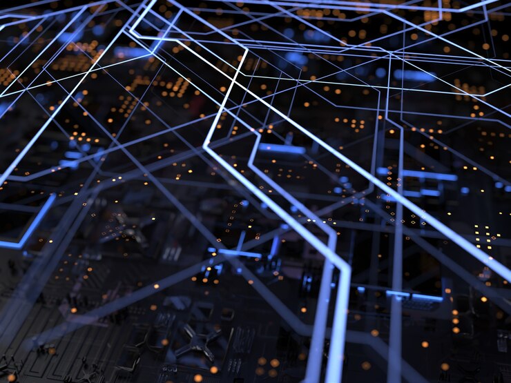I dettagli dei circuiti del computer si chiudono