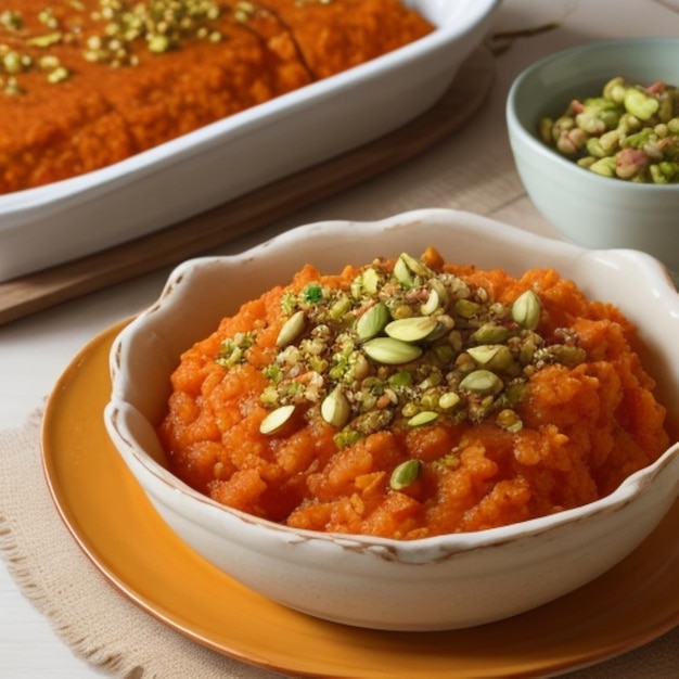 I famosi dolci indiani Gajar Ka Halwa