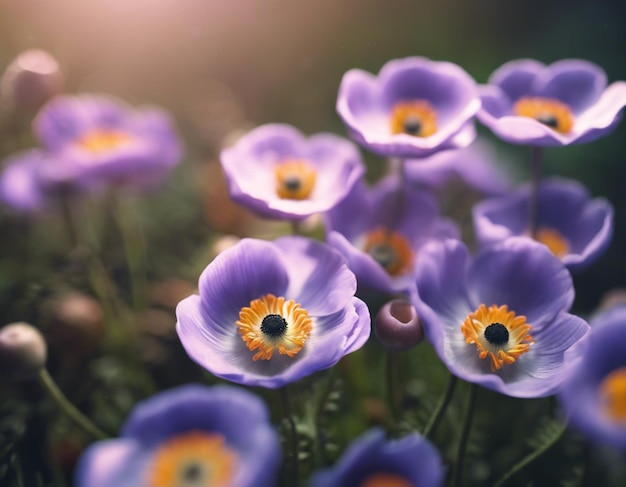 I fiori di un'anemone