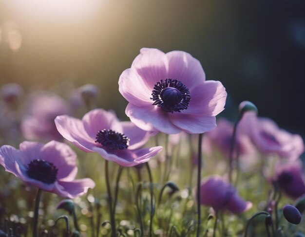 I fiori di un'anemone