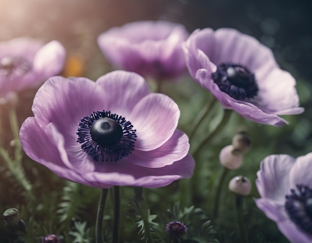 I fiori di un'anemone