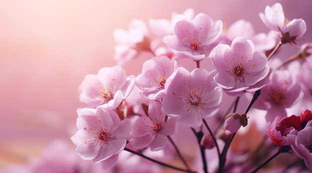 i fiori sono mostrati e disposti su uno sfondo rosa