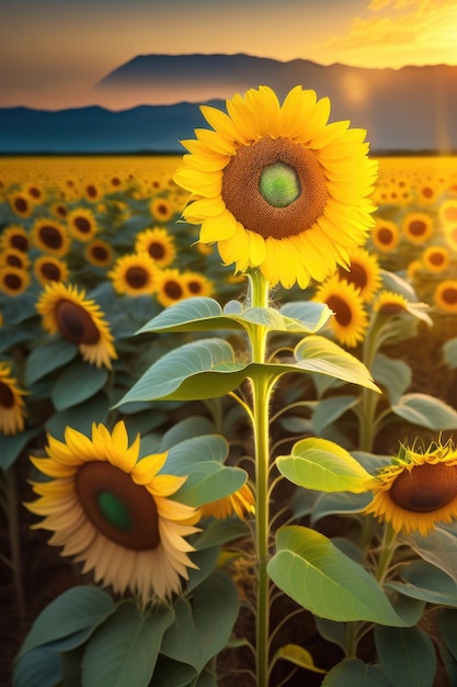 I girasoli sono i migliori al mondo