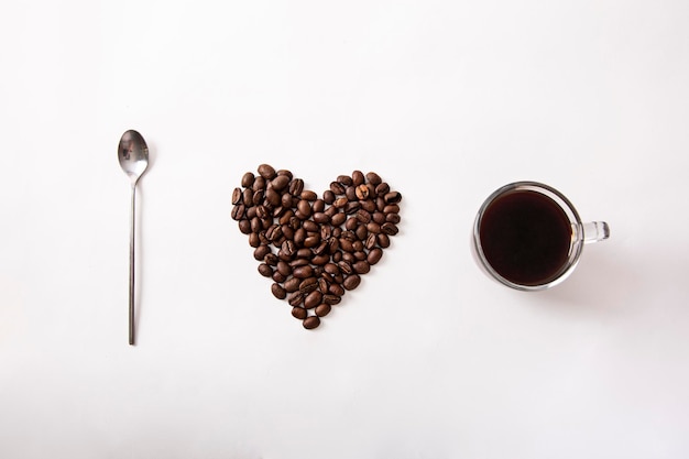 I love Coffee lover piccola tazza di vetro espresso pausa relax