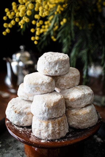 I mantecados sono dolci tipici della pasticceria spagnola