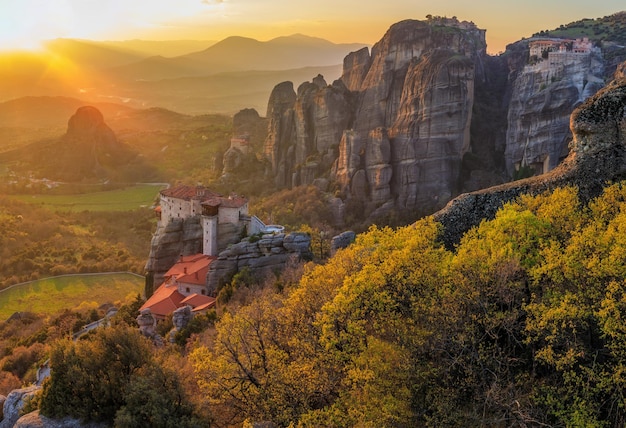 I monasteri della Santa Meteora Grecia