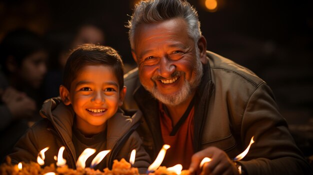 I nonni raccontano le antiche leggende di Diwali