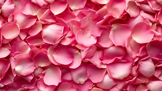 I petali rosa da vicino su un muro di cemento