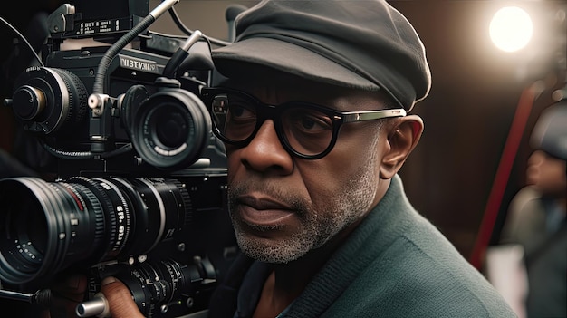 I registi neri hanno contribuito immensamente all'arte della narrazione attraverso le loro visioni cinematografiche uniche e potenti Generato dall'IA