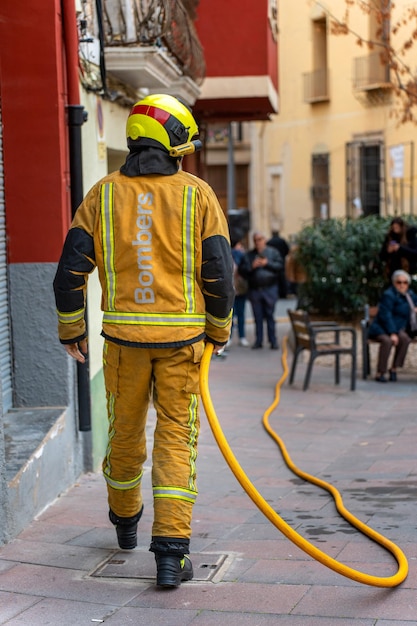 I vigili del fuoco gli eroi del fuoco