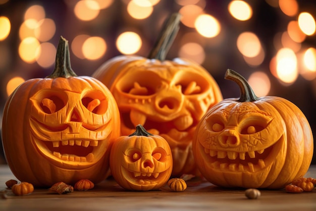 IA generativa della festa di Halloween