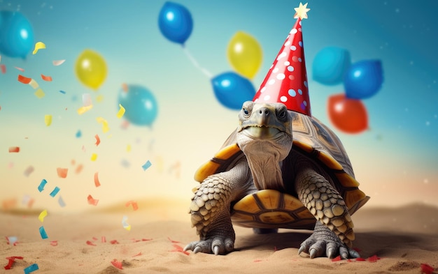 IA generativa della tartaruga PartyReady