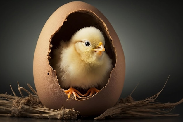 IA generativa di pollo e uova