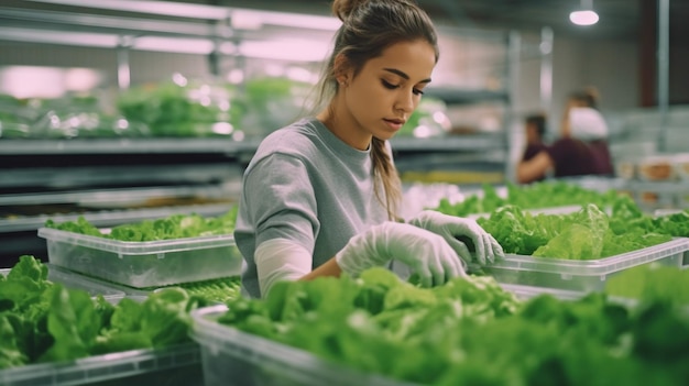 IA generativa e linea di smistamento focalizzata sui lavoratori ispanici