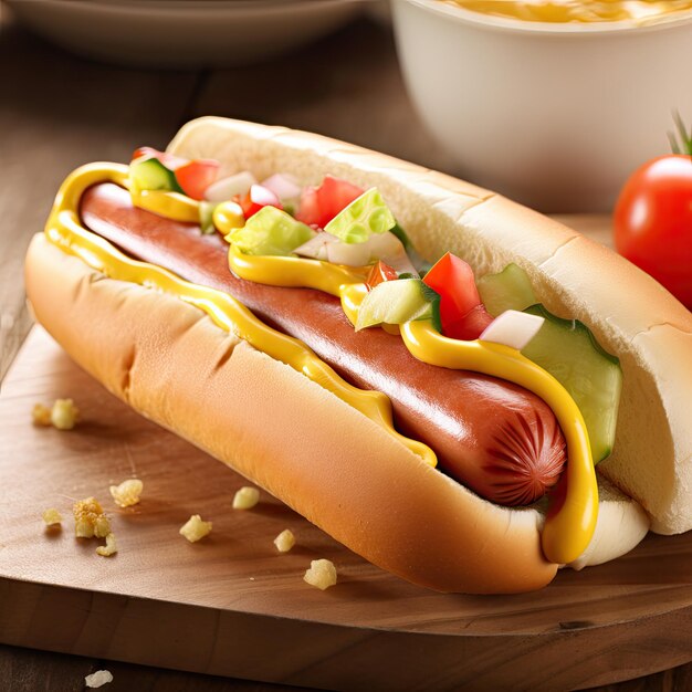 IA generativa per hot dog