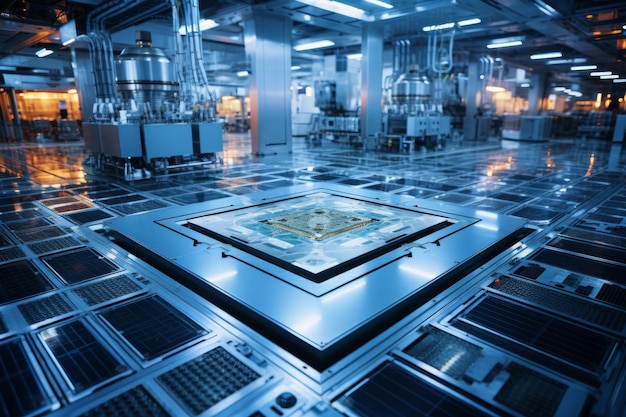 IA generativa per impianti di fabbricazione di semiconduttori ad alta tecnologia