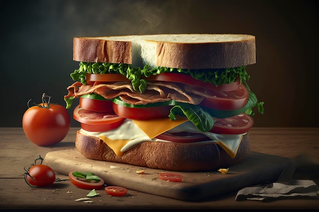 IA generativa sandwich
