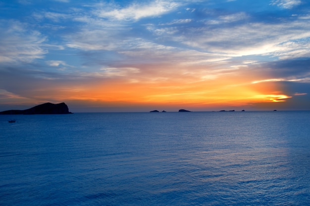 Ibiza cala Conta Conmte sunset