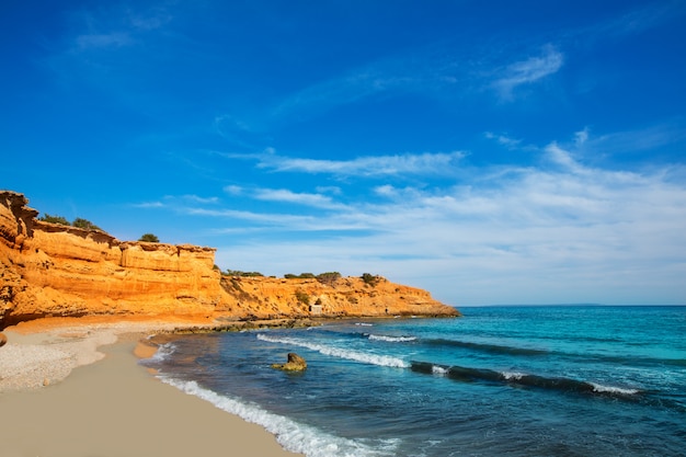 Ibiza isola Platja Es bol Nou spiaggia Ses Salines